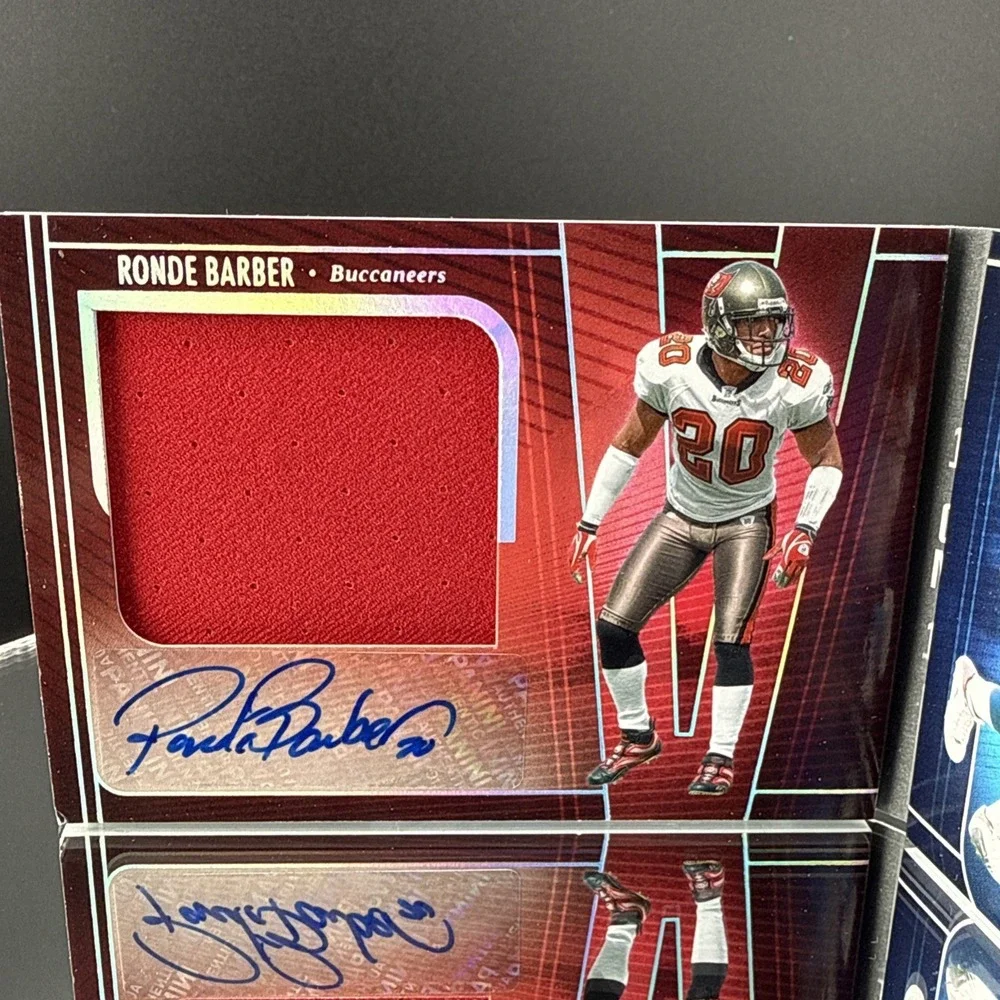 2025 Silhouette Tiki & Ronde Barber 1 ON 1 Booklet Dual Patch Auto /99